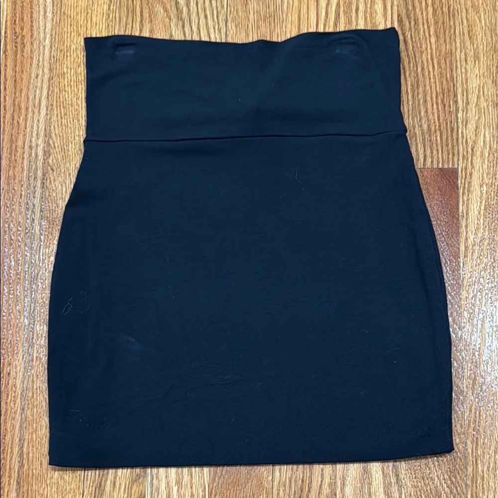 Lily Rose Black Mini Skirt